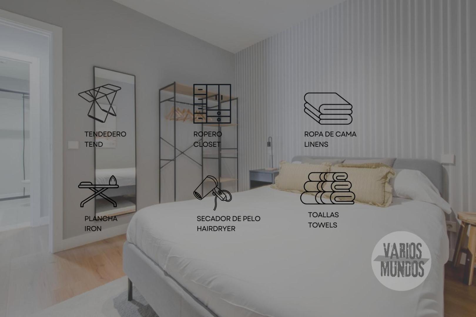 Modern Apt & Cool Interior Design A 20 Metros Del Retiro E1 Madrid Dış mekan fotoğraf